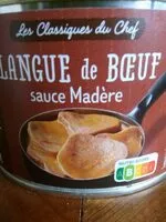 Mängden socker i Langue de boeuf sauce madère