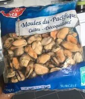 Mängden socker i Moules du pacifique