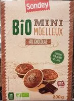 Mängden socker i Mini moelleux au chocolat