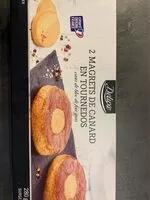 Mängden socker i 2 magrets de canard en tournedos