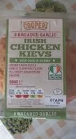 Mängden socker i Irish chicken kievs