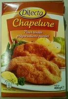 Mängden socker i Chapelure pour toutes préparations panées