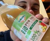 Mängden socker i Bio pur jus fruits du verger