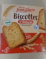 Mängden socker i Biscottes aux céréales et aux graines