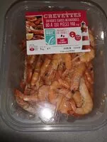Mängden socker i Crevettes entières