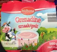 Mängden socker i Grenadine