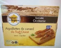 Mängden socker i Aiguillettes de canard