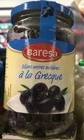 Mängden socker i Olives noires à la grecque