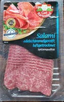 Mängden socker i Salami edelschimmelgereift, luftgetrocknet