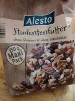 Mängden socker i Studentenfutter