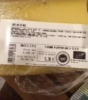 Mängden socker i Comte aop 6/9 mois