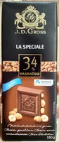 Mängden socker i La spéciale 34% de noisettes