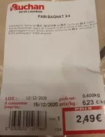 Mängden socker i Pain bagnat