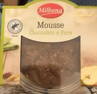 Mängden socker i Mousse cioccolato e pere