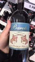 Mängden socker i Barolo 2012