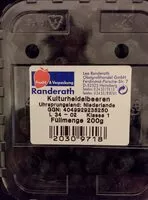 Mängden socker i Heidelbeeren