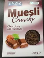 Mängden socker i Muesli crunchy