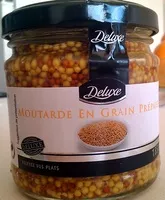 Mängden socker i Moutarde en grain préparée