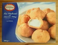 Mängden socker i Kuchen Mini Windbeutel Sahne