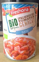 Mängden socker i Bio Tomaten gehackt