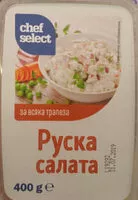 Mängden socker i Руска салата