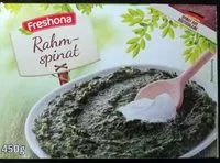 Mängden socker i Rahmspinat