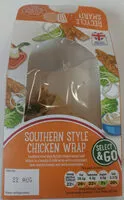 Mängden socker i Southern style chicken wrap