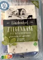 Mängden socker i Schnittkäse aus Ziegenmilch mit Bockshornklee