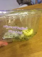 Mängden socker i Olives à l'ail dénoyautées