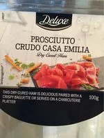 Mängden socker i Prosciutto crudo del borgo antico