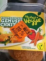 Mängden socker i Vegetarian Schnitzel