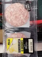 Mängden socker i Hamburguesa pollo