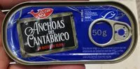 Mängden socker i Anchoas del Cantábrico en aceite de oliva