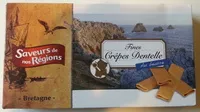 Mängden socker i Fines Crêpes dentelle de Bretagne