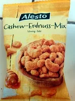 Mängden socker i Cashew-Erdnuss-Mix Honig & Salz