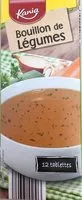 Mängden socker i Vegetable stock cubes