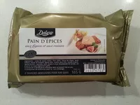 Mängden socker i Pain d'épices aux figues et aux raisins