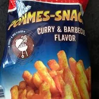 Mängden socker i Pommes Snack Curry Barbecue Zak 175 Gram (mcennedy)