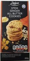 Mängden socker i Stem Ginger All Butter Cookies