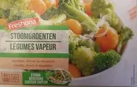 Mängden socker i Legumes vapeur