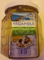 Mängden socker i Dés de Fromage & Olives Marinés à l'Huile