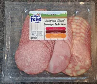 Mängden socker i Austrian Sliced Sausage Selection