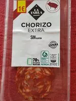 Mängden socker i Chorizo extra sin gluten