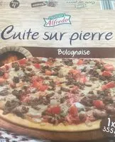 Mängden socker i Pizza bolognaise