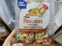 Mängden socker i Pancakes with Apple & cinnamon filling