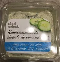 Mängden socker i Salade de concombre