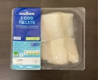 Mängden socker i 2 Cod fillets