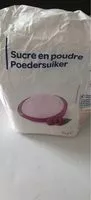 Mängden socker i Sucre en poudre