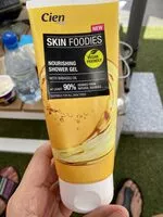Mängden socker i Skin foodies shower gel