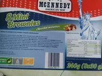 Mängden socker i Mini Brownies Chocolat Noisettes